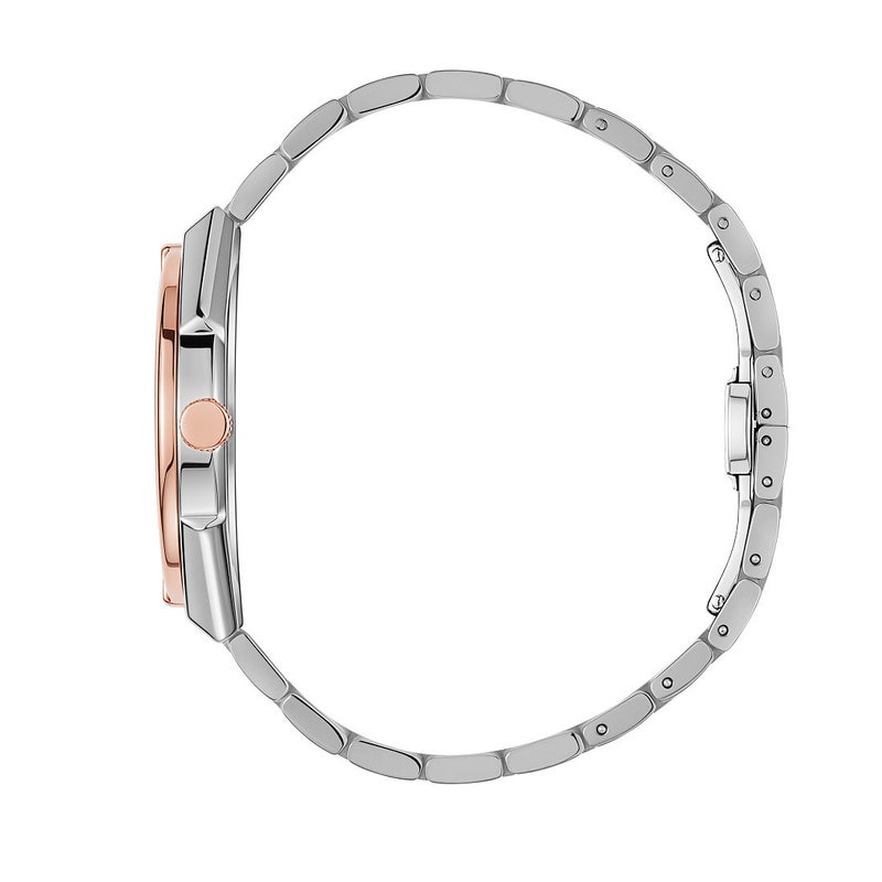 OMAX Two-Tone Stainless Steel Watch for Women - Image 3